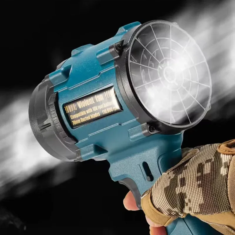 Turbo Jet Fan Battery Rechargeable F018 Air Duster Brushless Motor Electric Air Blower Power Tool for Cleaning