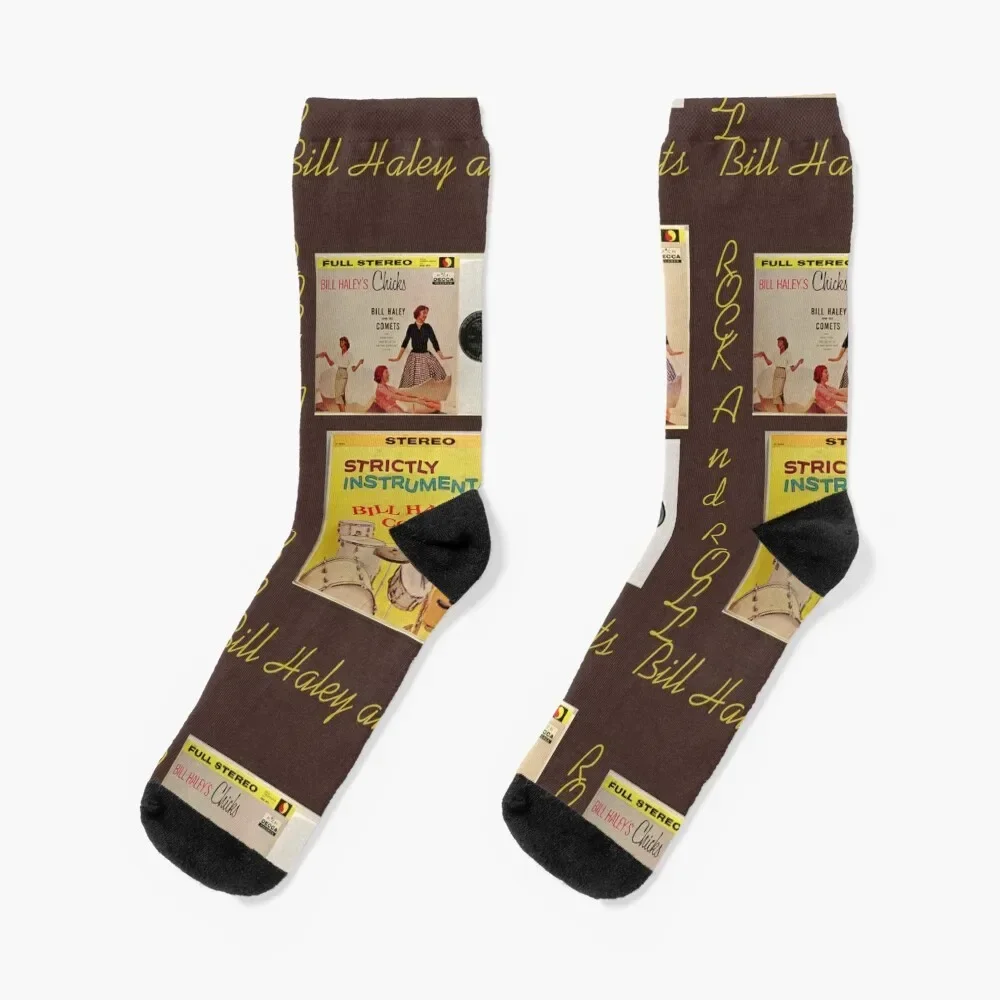 Rock & Roll, Bill Haley, Comets, Bill Haley and his Comets,50's, Chicks, Instrumental, Rockabilly, records Socks