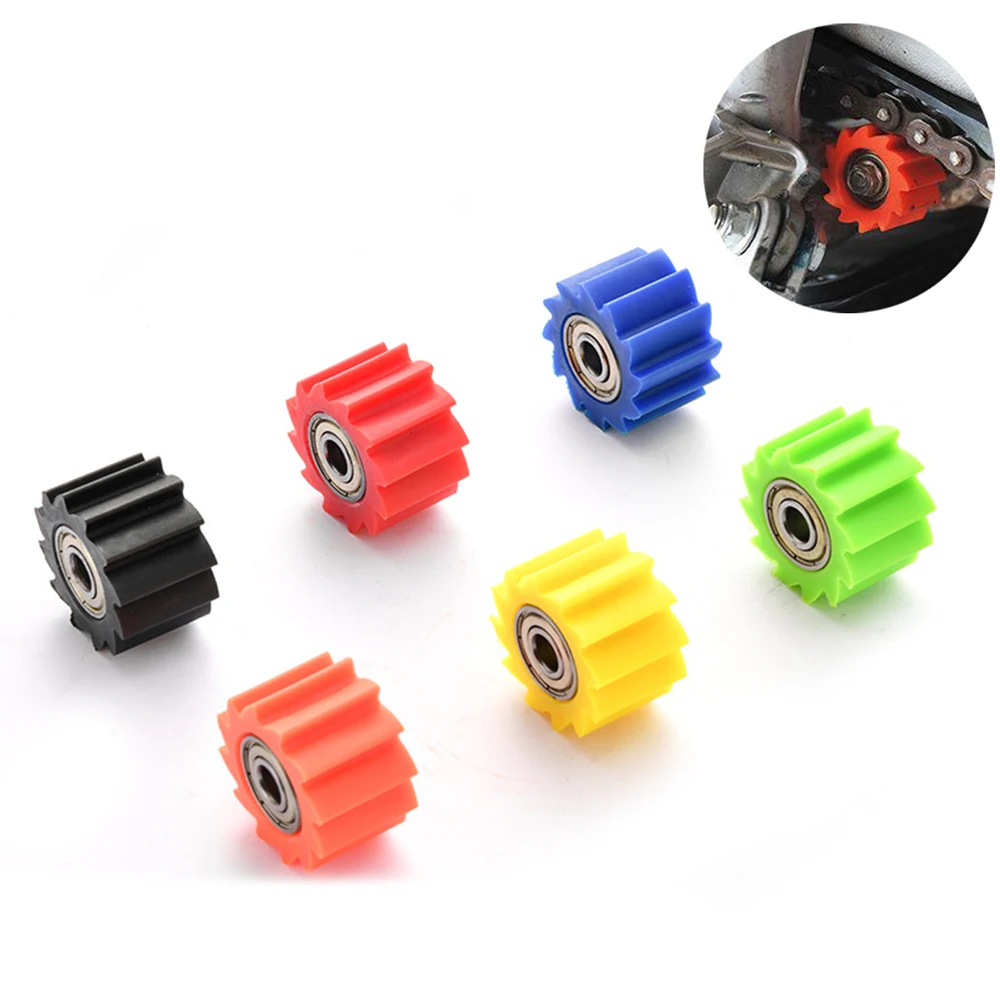 Motorcycle Pulley Wheel Drive Chain Roller Tension Guide For KAWASAKI KX KXF 250 450 250F 450F Dirt Pit Bike Moto Accessories