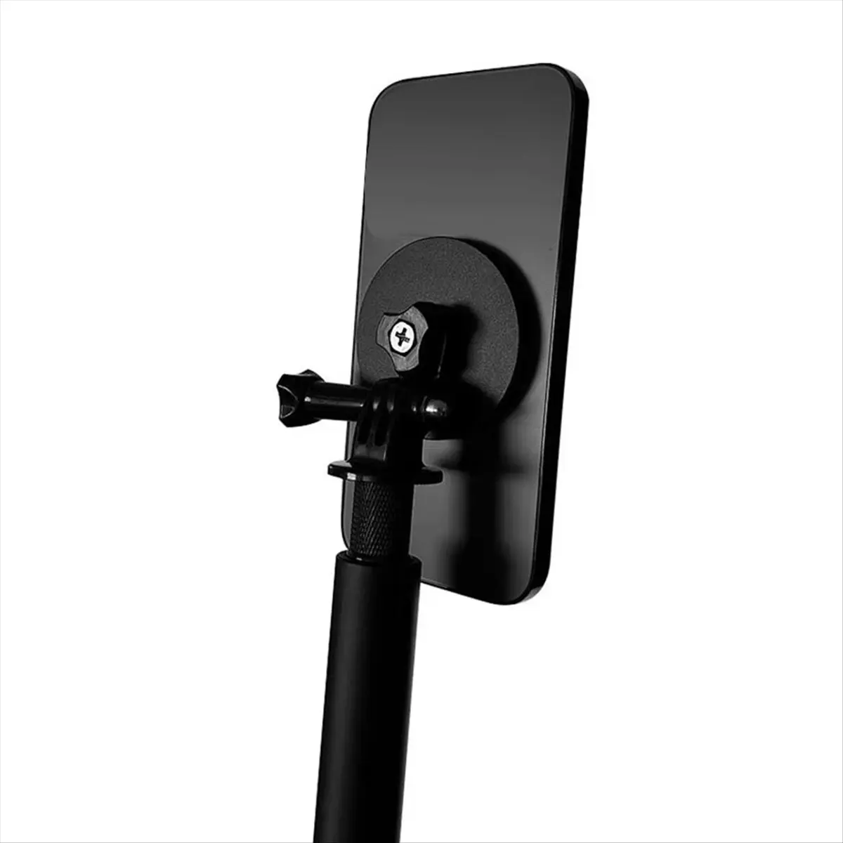 Golf Monopod Magnetic Selfie Stick with Spike Stake,Outdoor Swing Fishing Insertion Photography Selfie Stick Accessories-A79U