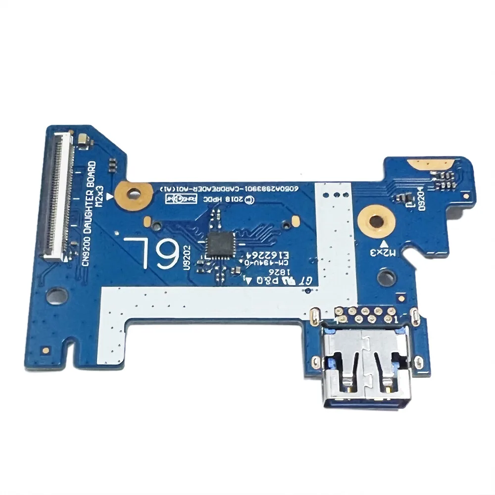 For HP 14-CM 14-CK G7 TPN-I131 USB Small Board SD Card Reader L23186-001