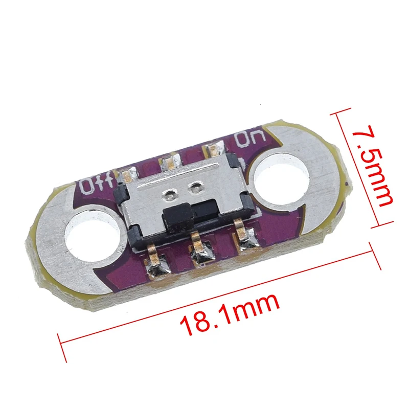 10pcs New LilyPad Slide Switch AYZ0202 for Arduino