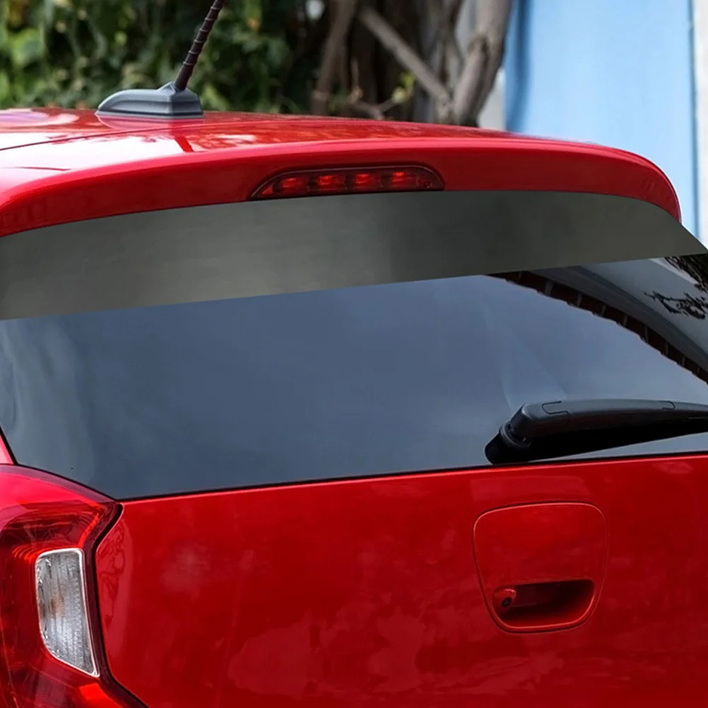 

2Pcs Universal Matte Black Car Window Sun Visor Strip Front Rear Windshield Decal Automotive Sunshade Sticker Anti Glare