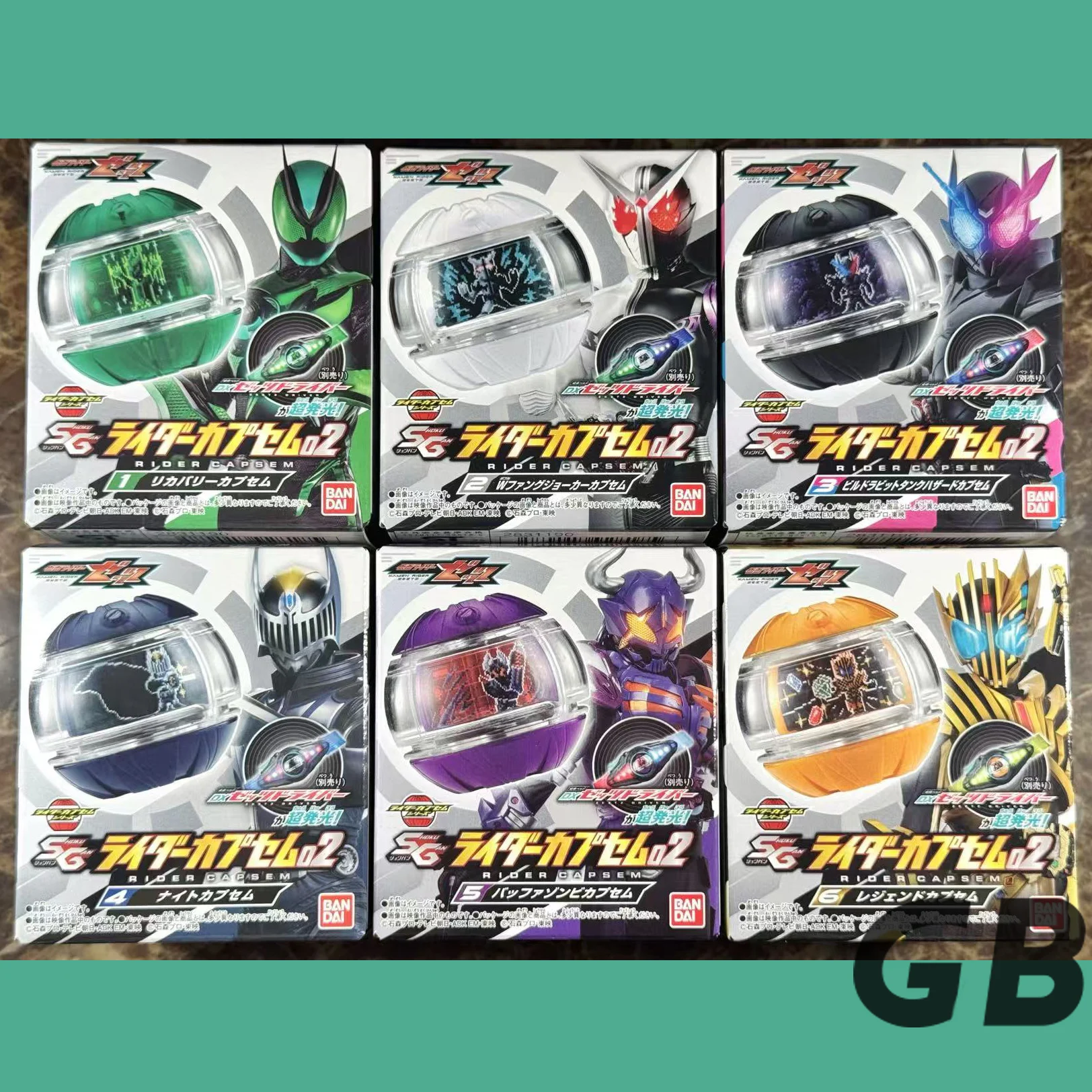 الأصلي بانداي كامين رايدر Zeztz Sg02 حلم كبسولة مترابطة الملحقات Zzz تحصيل أنيمي ألعاب شخصيات الحركة الهدايا #2