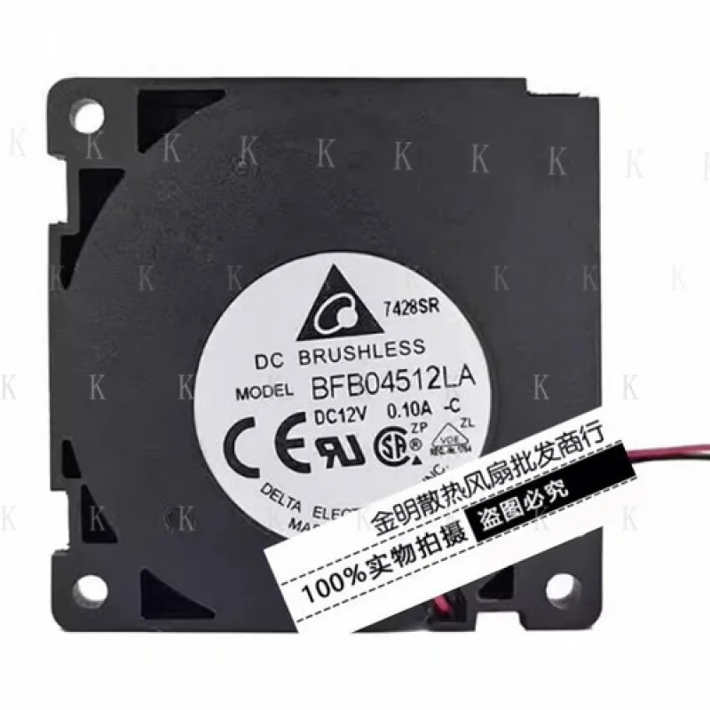

C for Delta BFB04512LA 4510 DC12V 0.10A 2-Wire Blower Centrifugal Turbo Cooling Fan