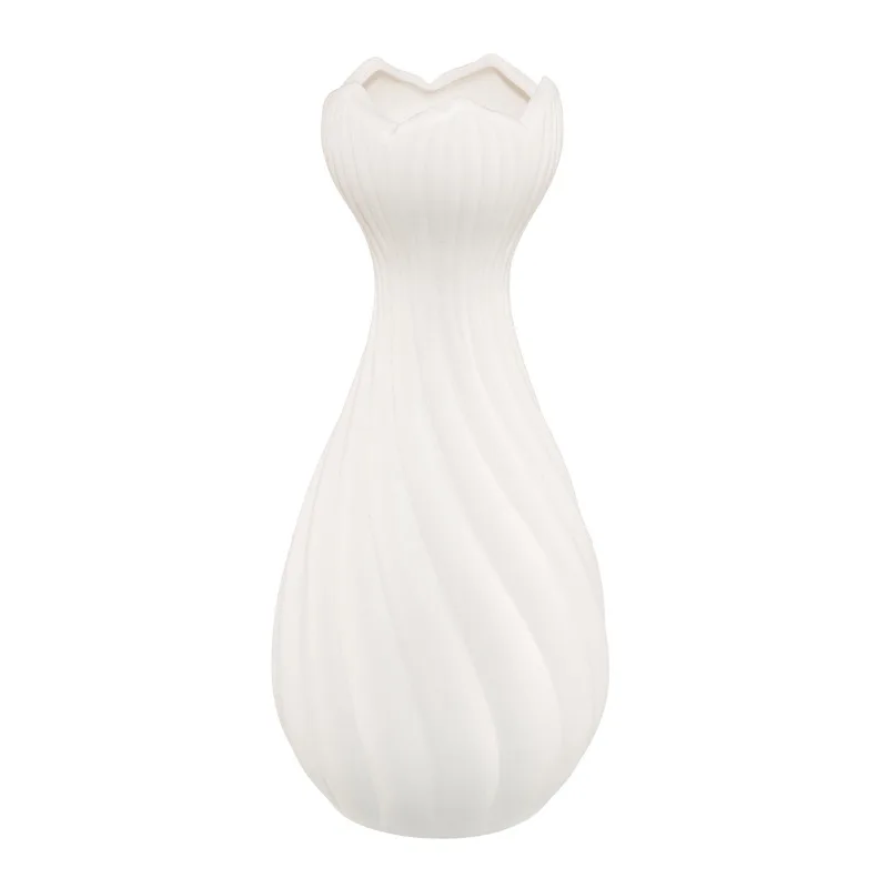 

Nordic ceramics, white dried flower vase, water care, home decoration, cafe, living room flower arrangement, decoration props