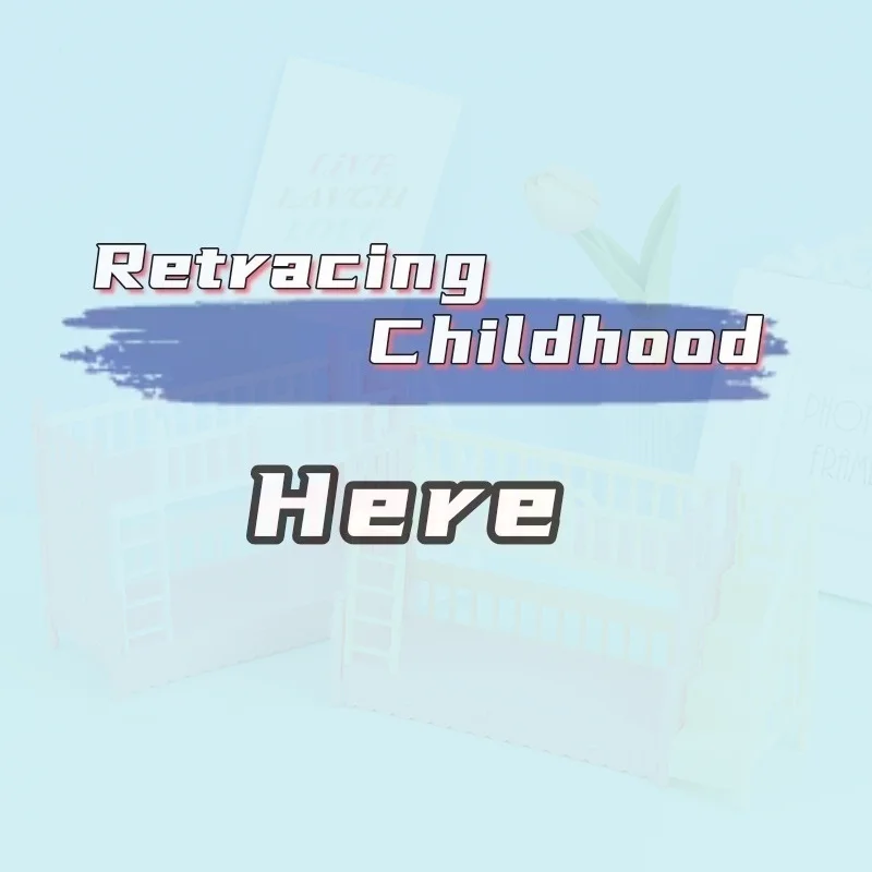 Poppenhuis Slaapkamersimulatie Stapelbed voor 9-11 inch pop Speelset Speelgoed Willekeurige kleur-speelgoed