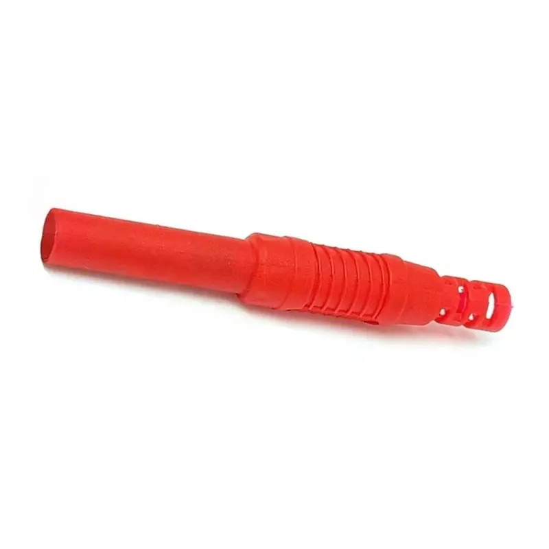 ABJO-Brass Insulated Shrouded Safety Banana Female Jack Solder Plug Connector DIY Electrical Instrument Testing Connector A