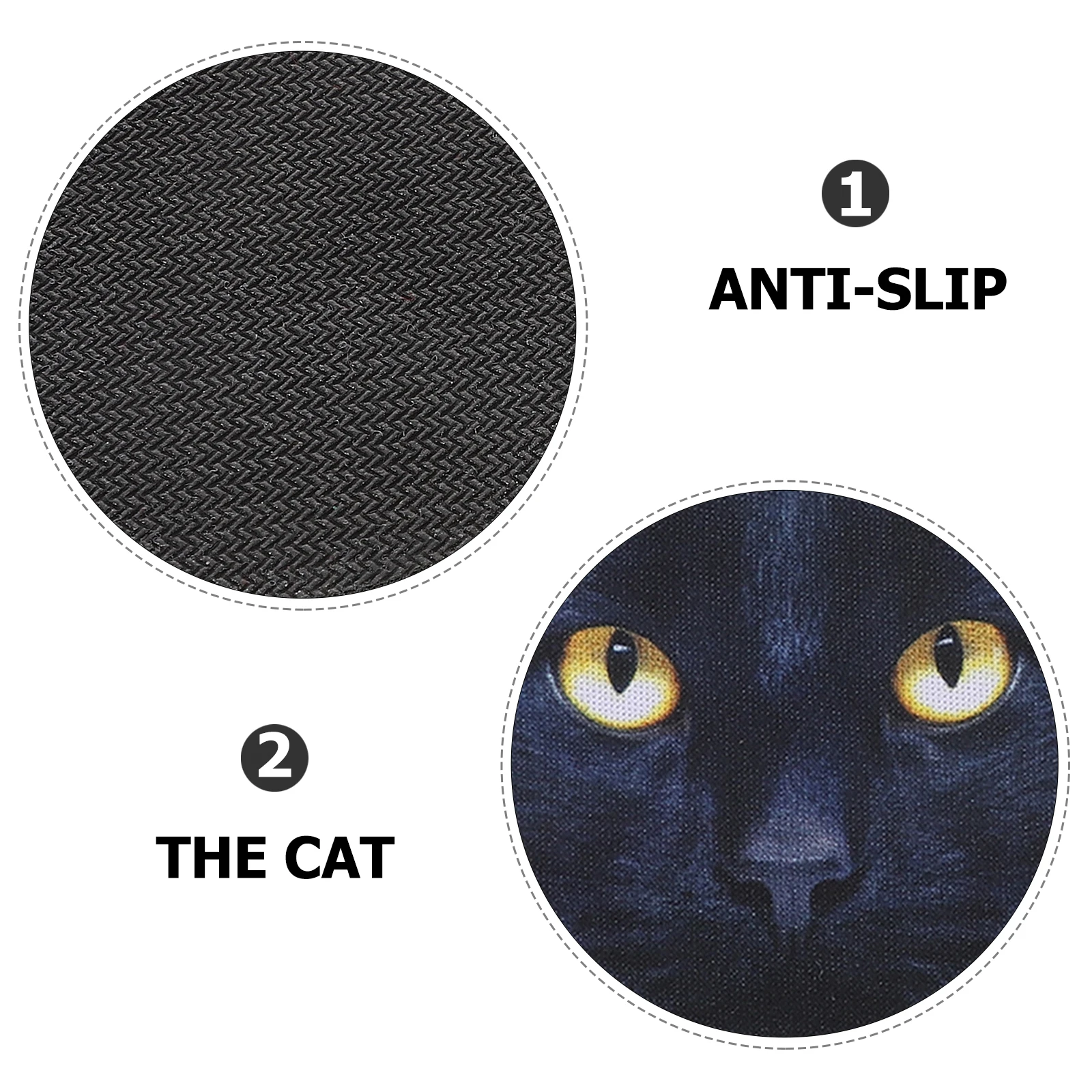 

5pcs Rubber Car Cup Holder Coasters Water Resistant Mat Interior Accessories Animal Print Decorative Coaster Pad For Women
