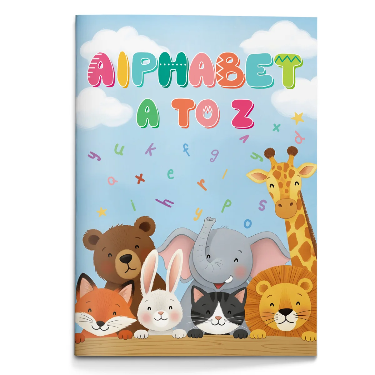 All in One Alphabet Workbook for Kids Complete ABC Learning Book with Tracing Coloring Matching and Spelling Activities Perfect