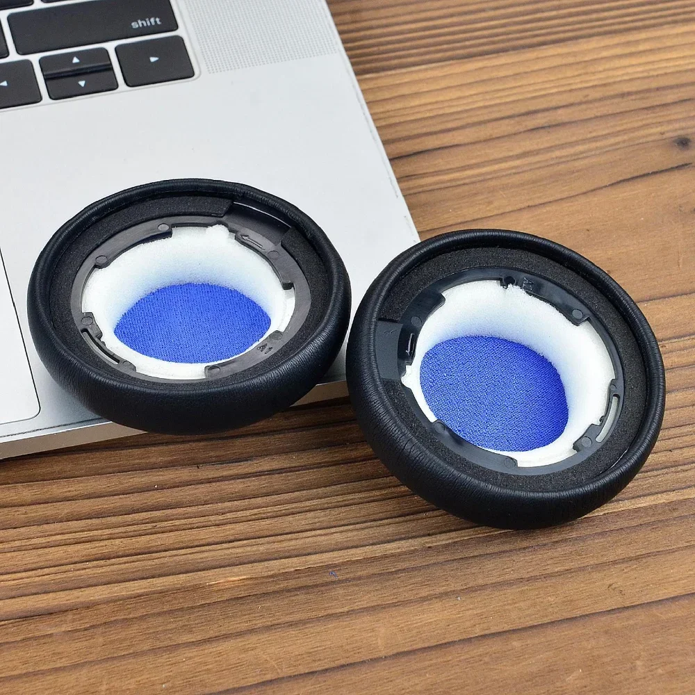 1Par بروتين الجلود استبدال وسادات الأذن بطانة للأذن وسادة إصلاح أجزاء ل Anker PowerConf H500 H700 سماعات الرأس