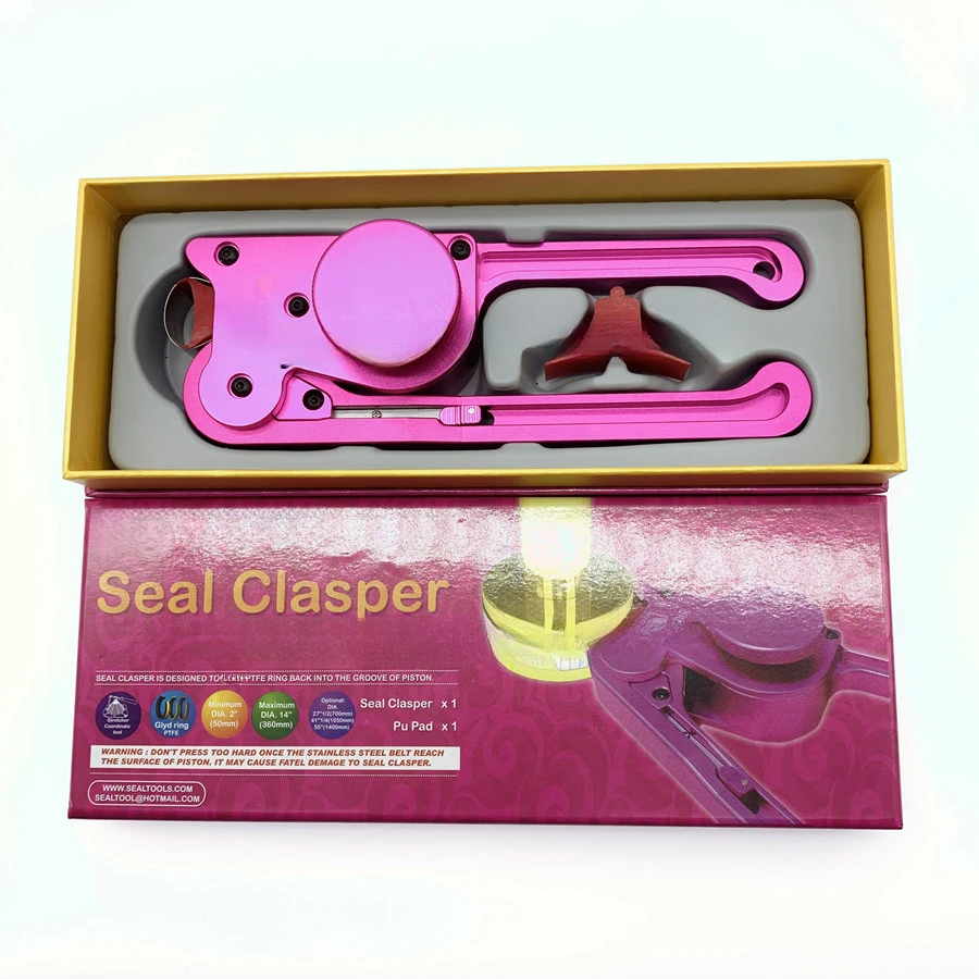 Easy Using Seal Clasper SEAL TOOL Hydraulic Seals Installation Tool Assembly  Ring Tightening Expander Piston Rod Tool