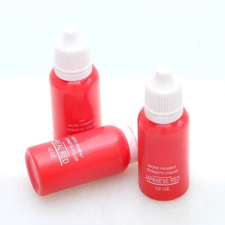 5pcs Eyebrow Tattoo Practice Color Material Embroidery Eyebrow Tattoo Lip Tattoo Eyeliner Color Material