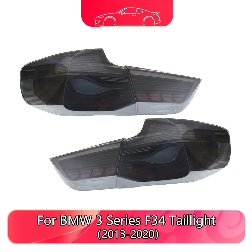 Auto Tail lamp For BMW 3 Series GT F34 GTS OLED Type Tail Light LED DRL Running Signal Brake Reversing Rear Lamp Accessories
