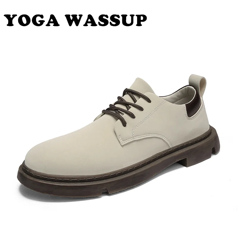 

YOGA WASSUP-Men's Leather Oxford Shoes, Wedding Dress, Formal Wear, Large 38~44, New Collection