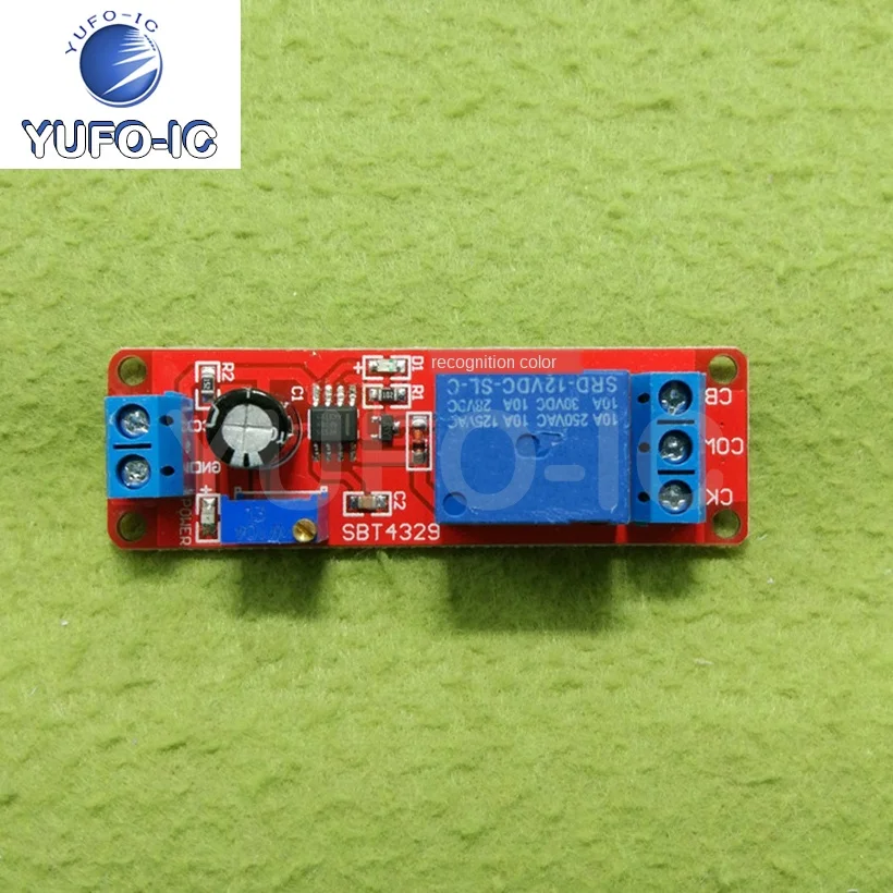 Free Ship 1PCS NE555 Delay Module Monostable Switch Delay Switch (12V) Automotive Electrical Delay