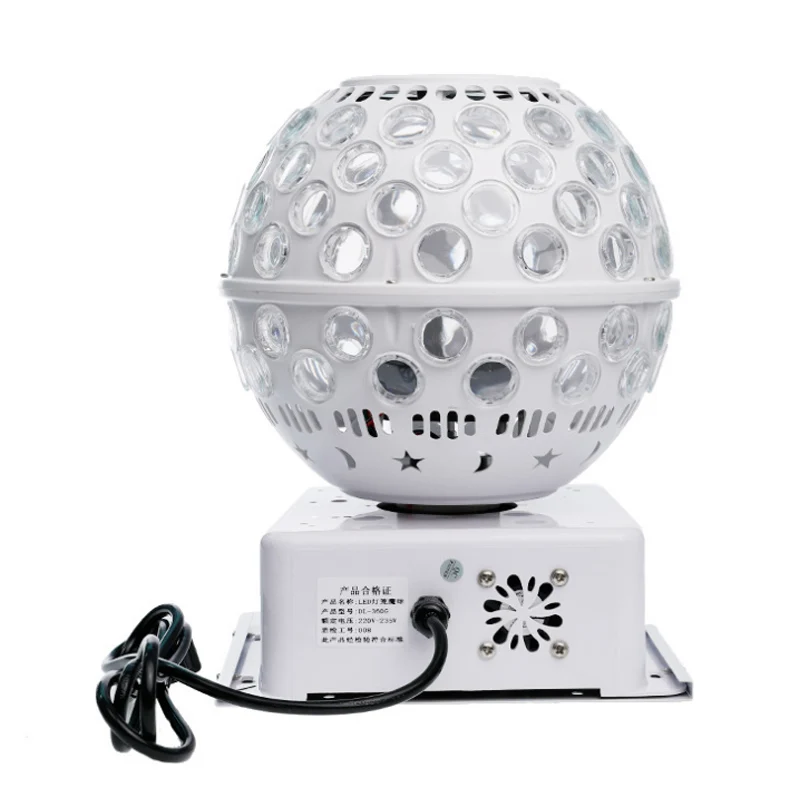 Bola mágica led portátil profissional ktv piscando efeito de iluminação de palco com controle remoto para luci led discoteca dmx