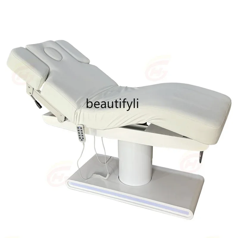 Electric beauty lift massage massage bed eyelash wash face, treatment bed