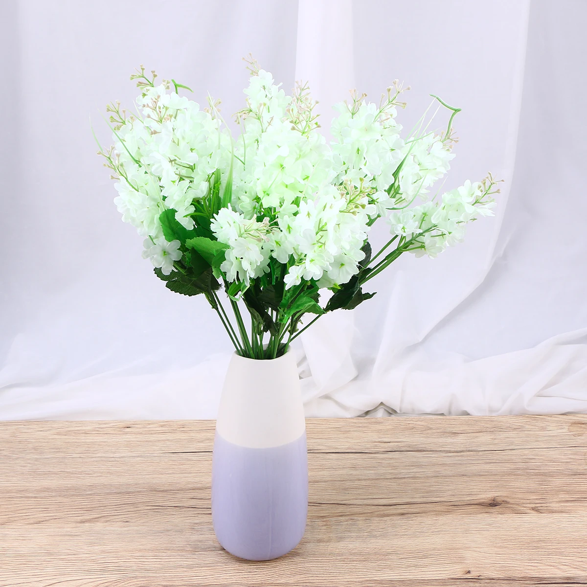 

4 Pcs Simulated Violet Fake Flower Simulation Flowers Artificial Bouquets Silk
