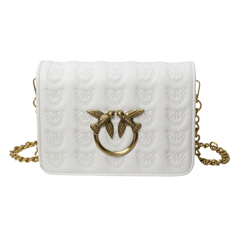 ‌ Tas Selempang Wanita Motif Swallow 2025 - Tas Selempang Rantai Berembos, Chic & Praktis, Sempurna untuk Bepergian ‌