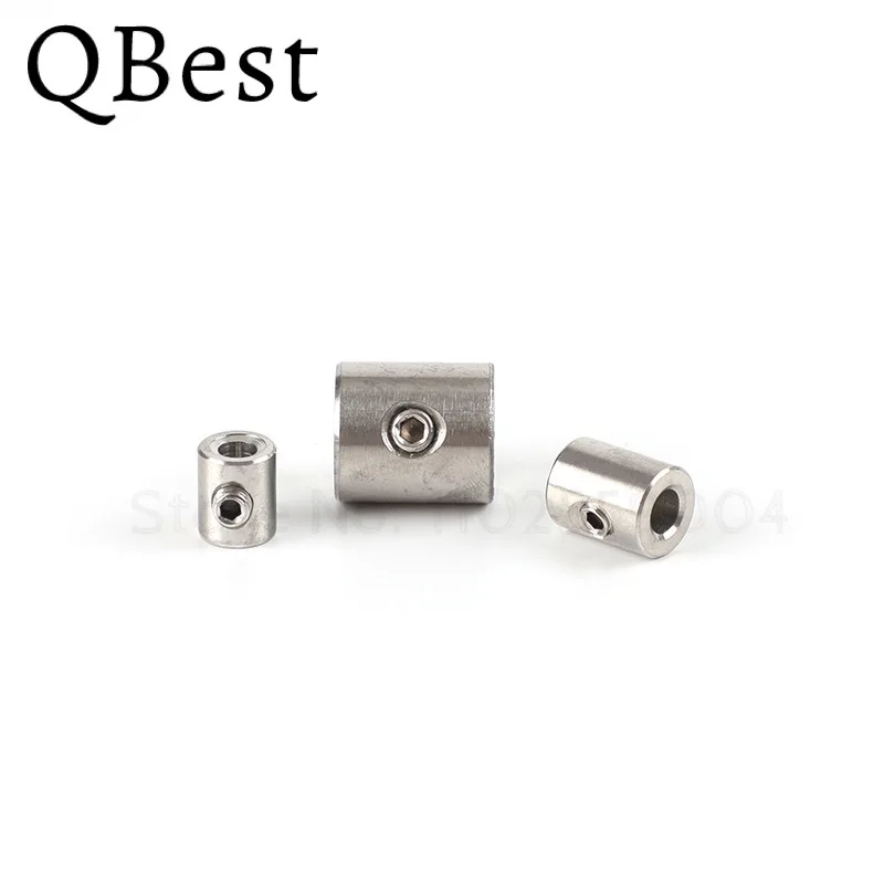 12pcs Handscrew Clamp 304 Stainless Steel Wire Rope Clip With Hexagon Grub Screw Bolts buckle for 2 3 4 5 6 8mm Cable