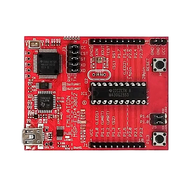 

Комплект макетных плат MSP-EXP430G2 — комплект устройств MSP430 Launchpad MSP-EXP430G2