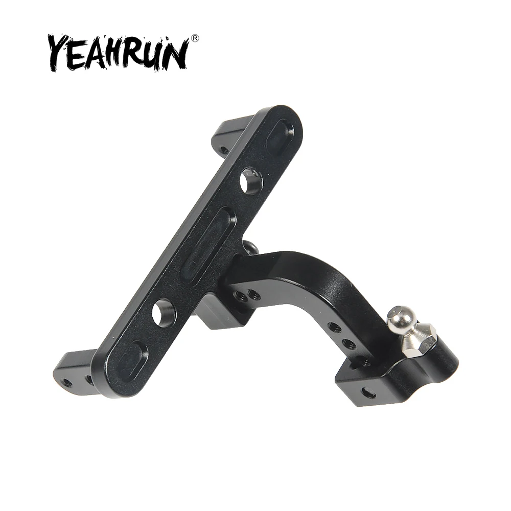YEAHRUN Metal Alloy Adjustable Tow Trailer Hook Hitch for Axial SCX10 II 90046 1/10 RC Crawler Car Truck Model Upgrade Parts