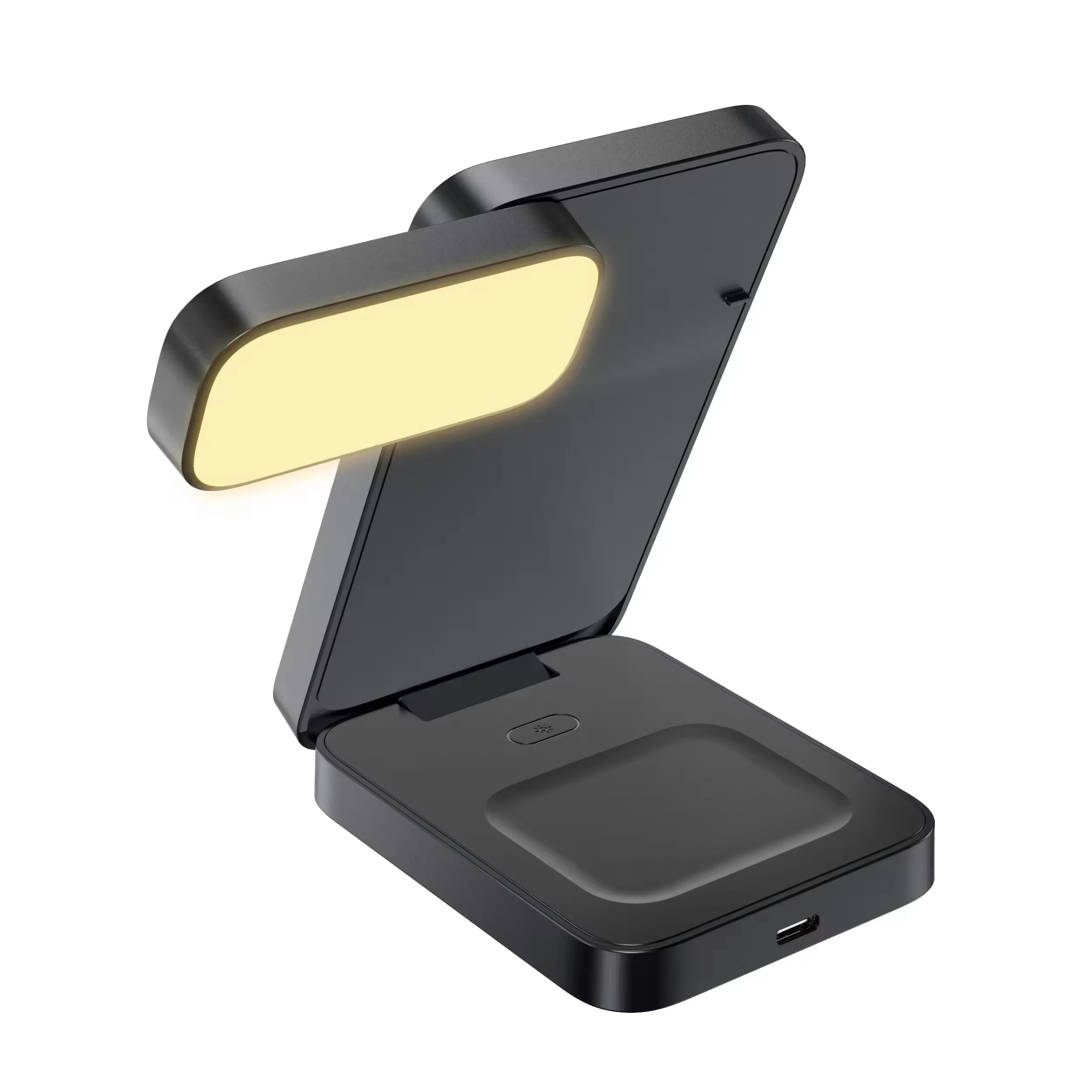 3 in 1 Foldable Magnetic Wireless Charger Stand Macsafe for iPhone 15 14 13 12 Apple Watch 8 7 6 Airpods Fast Charging Station