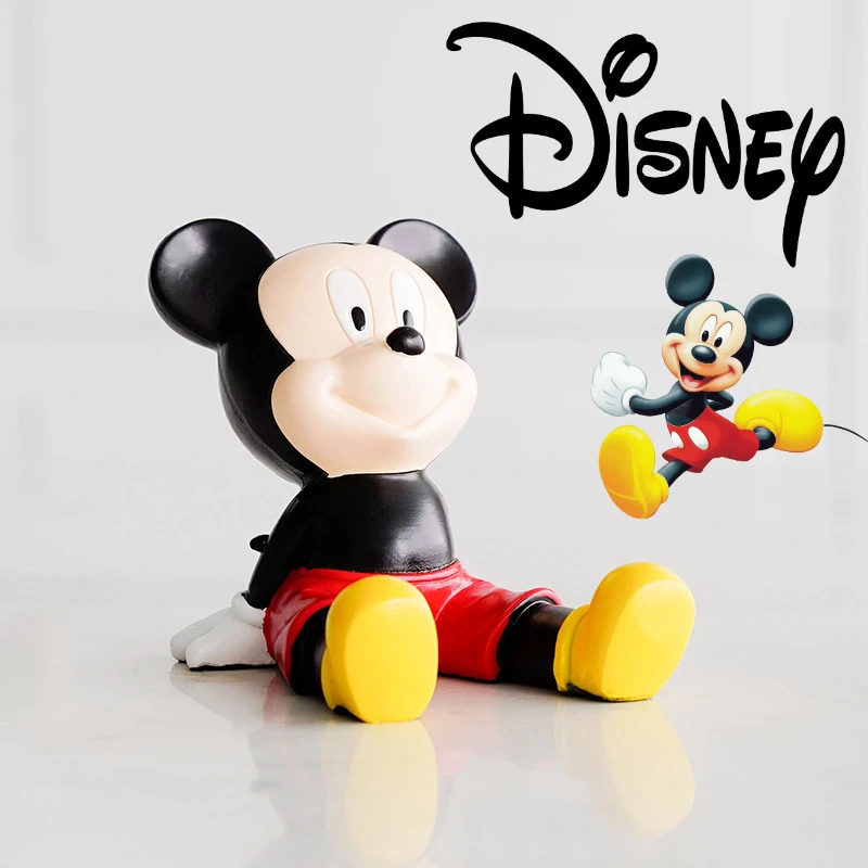 Disney Mickey Mouse Cell Phone Tablet Stand Desktop Bed Cute Ipad Tablet Bracket Children's Gift Furniture Decoration Ornaments