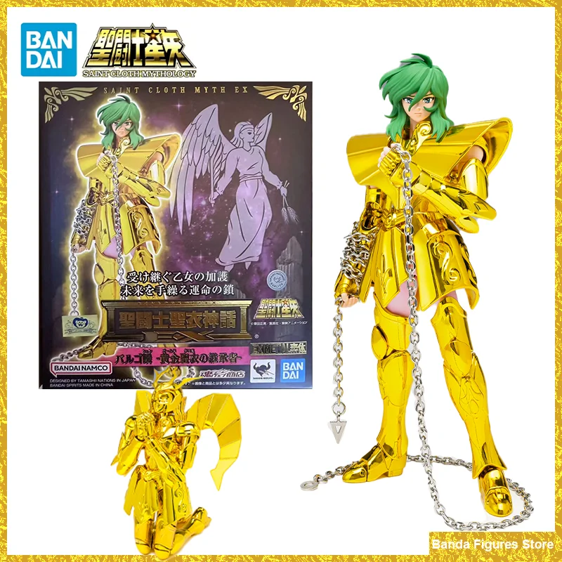 Original BANDAI Saint Myth Cloth EX Saint Seiya Virgo Shun The Heir Of The Gold Cloth In Stock Anime Action Figures Model Toys