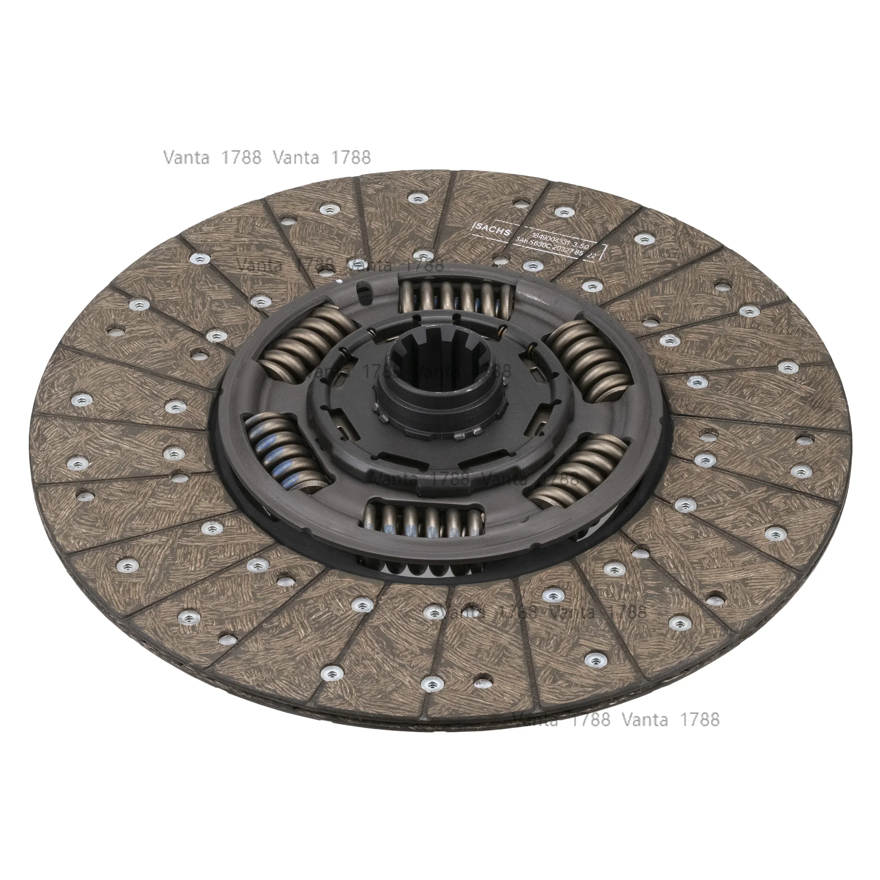 

430 Clutch Plate Clutch Road Disc - Six Yellow Weight Version Clutch Disc OE 1878654392 for Bus Transmission System