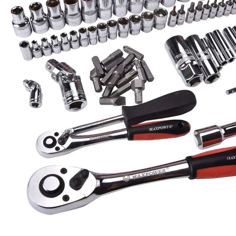 Original brand new！high quality car maintenance tools set  tool kit mechanical socket wrench set