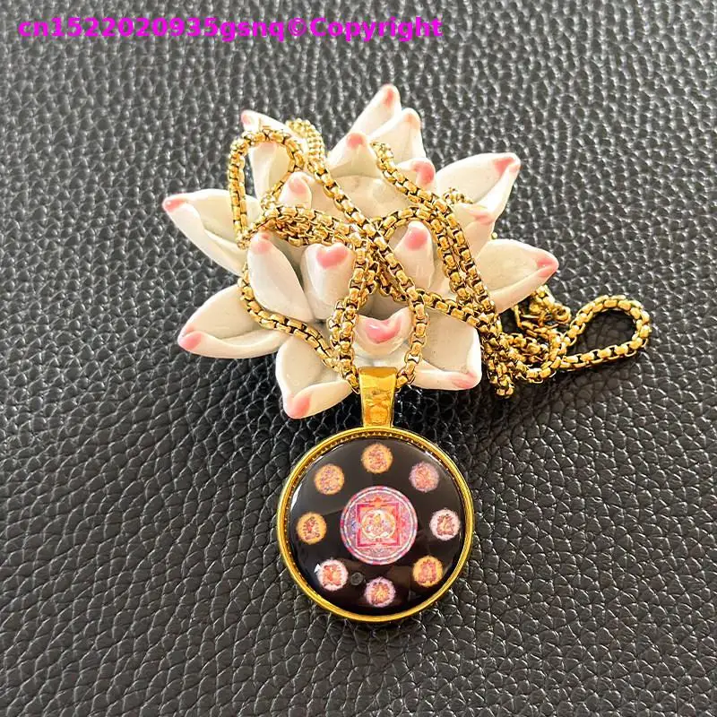 GOOD Asia Thailand temple Shurangama Mantra lucky scripture Buddha figure Pendant Amulet Bring good luck Recruit wealth