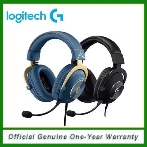 Logitech G PRO X Gaming Headset with microphone professional game noise reduction 7.1 For PC PS5 PS4 League of Legends Edition