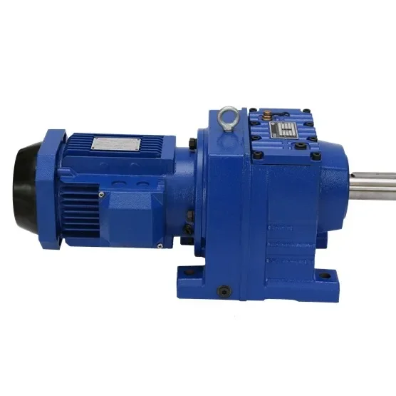 

SLR57 Hot Sale Price Helical R Gearbox Bevel R37 Reducer Motor For Electric Mpeed Reducer Geared Motor For Conveyor And Elevator