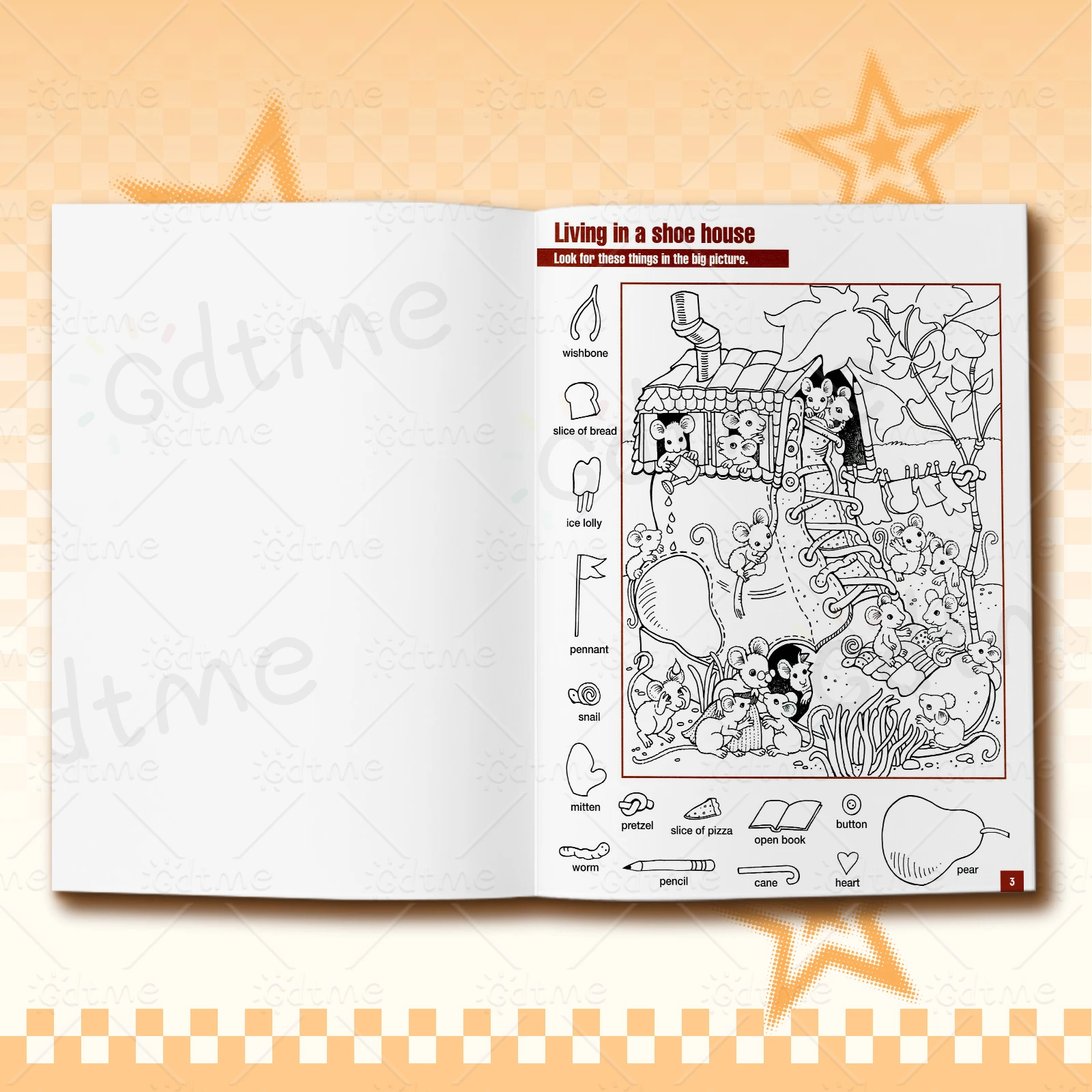 Hidden Pictures : The Great Search - Fun Picture Book Adventure with Hidden Objects! Relaxation Hand Drawn Book