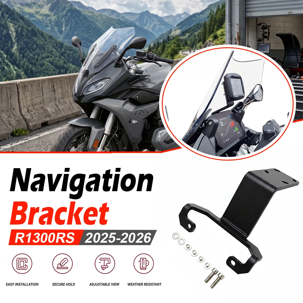 For BMW R1300RS R 1300 RS R1300 RS 2025 2026 New Motorcycle Navigation Bracket Phone GPS Support Navigator Mount Accessories