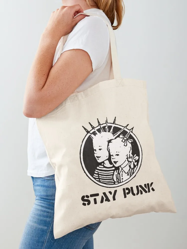 

STAY PUNK Tote Bag shopping cart bags Cloth bag tote bag canvas shopping