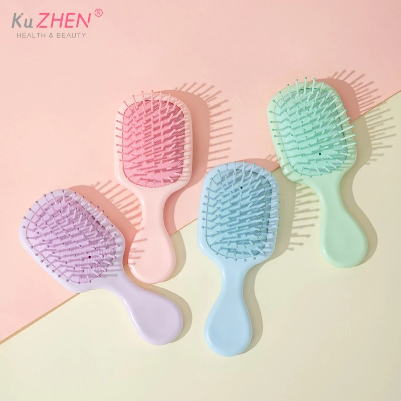 Macaron Color Air Cushion Comb Anti Static Airbag Comb Portable Mini Hair Brush Massage Styling Tool Home Travel Kids Women Gift