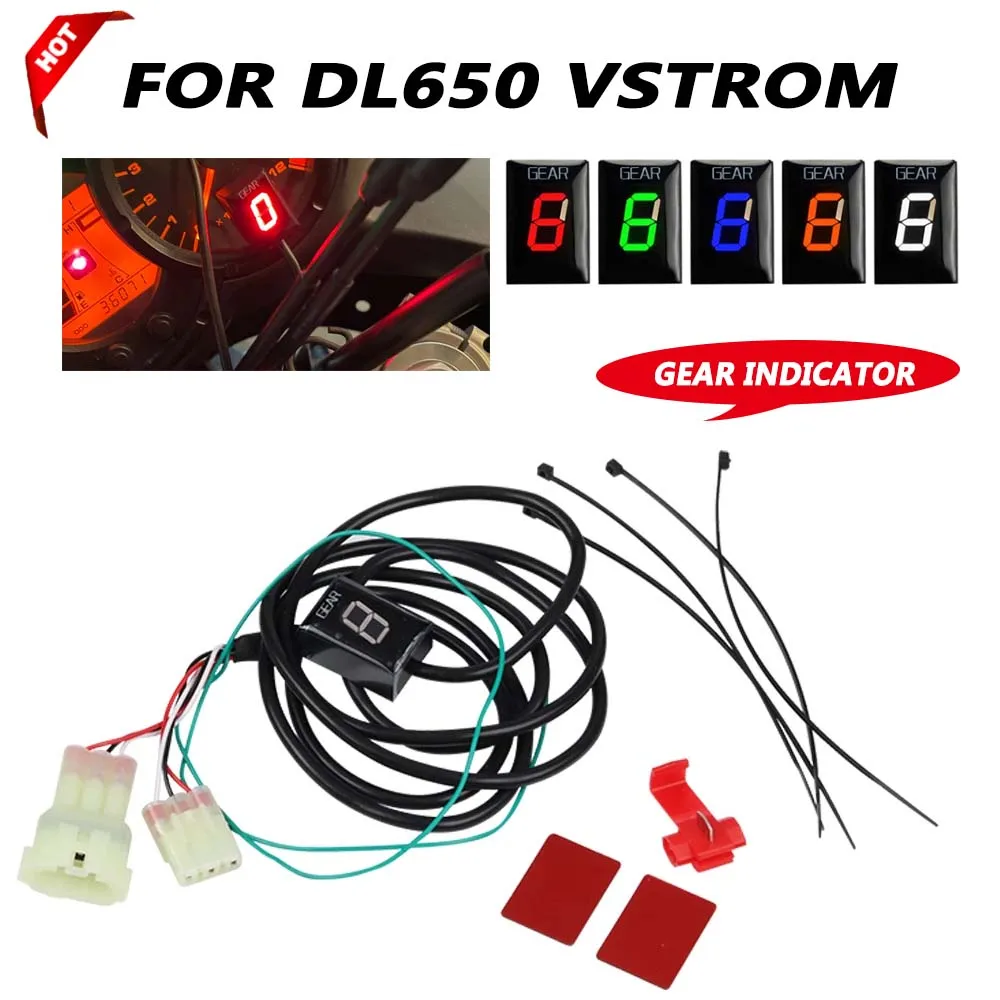 

For Suzuki DL650 Vstrom DL 650 2012 - 2015 2016 2017 2018 2019 Special Motorcycle Accessories LED Gear Indicator Speed Display
