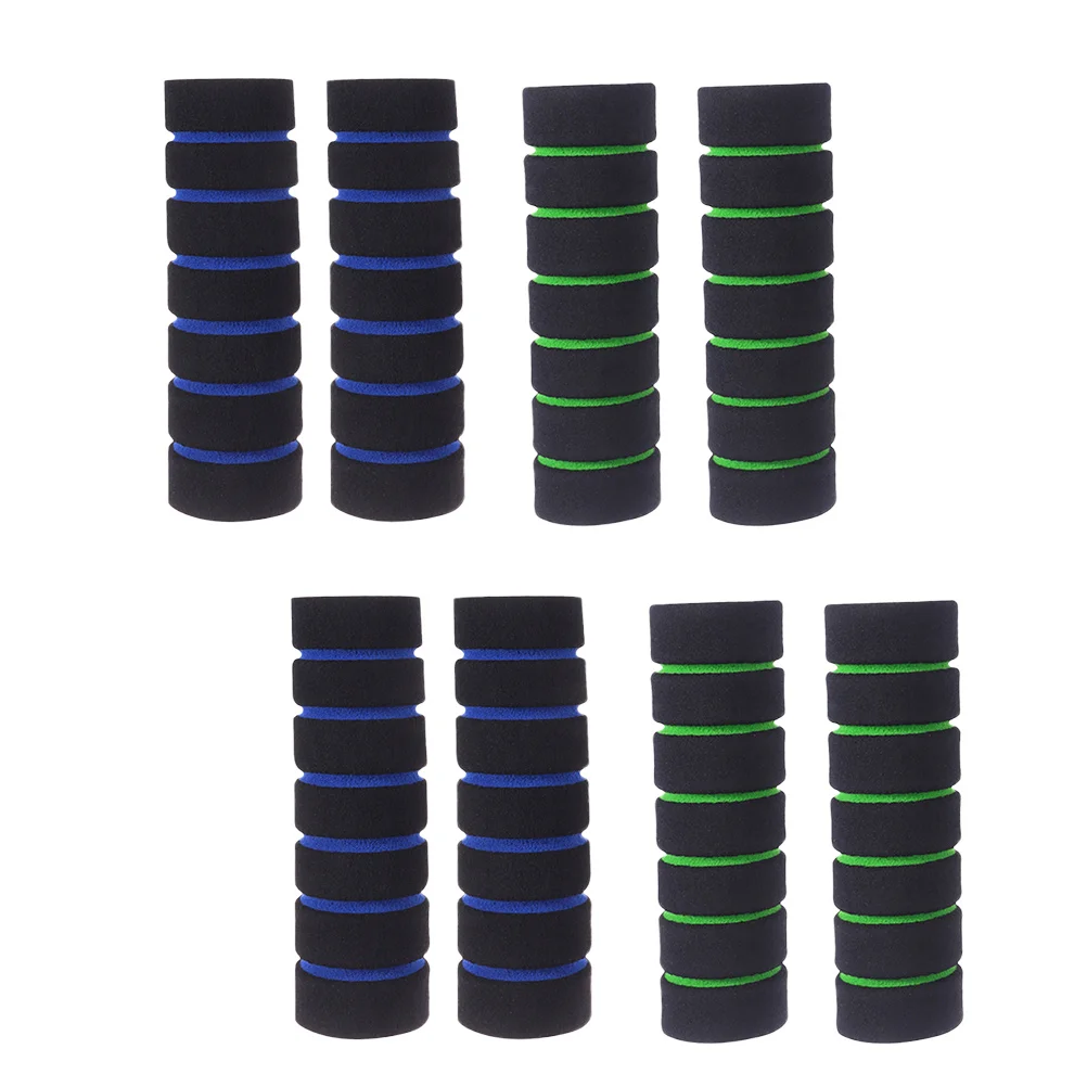 

Fitness Equipment Handlebar Grips Sponge Anti-Slip For Mountain Bike Road Cycling Rainy Weather Ride Comfort Long-Lasting