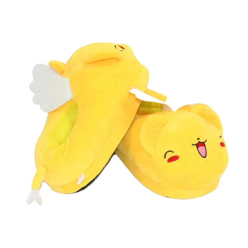 Cartoon Anime Cardcaptor Sakura Kero Soft Kawaii Fashion Slippers Adult Winter Indoor Warm Cute Shoes 2025 Hot Sale Girls Gift