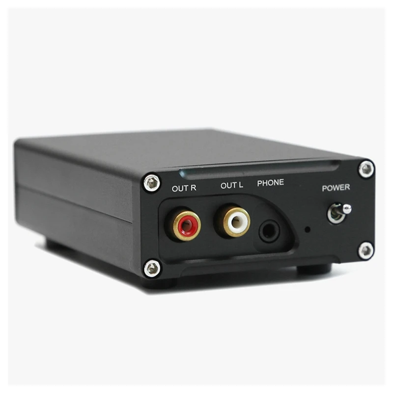 1 PCS DAC6 XMOS208+ES9038 Digital HIFI Audio Decoder Black Aluminum Alloy DAC Headphone Amplifier Support DSD