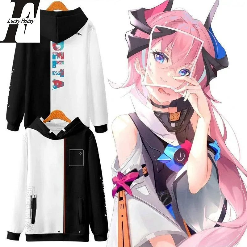 

Honkai impact delta 3d printing fashion anime sweatshirts men women cosplay hoodie popular long sleeve hoodie pullover