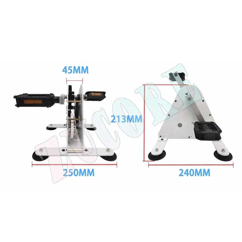 Factory Price Pedal Generator 100W Portable Generator Hand Generator Rehabilitation Training Device Spin Bike Fitness Equipm