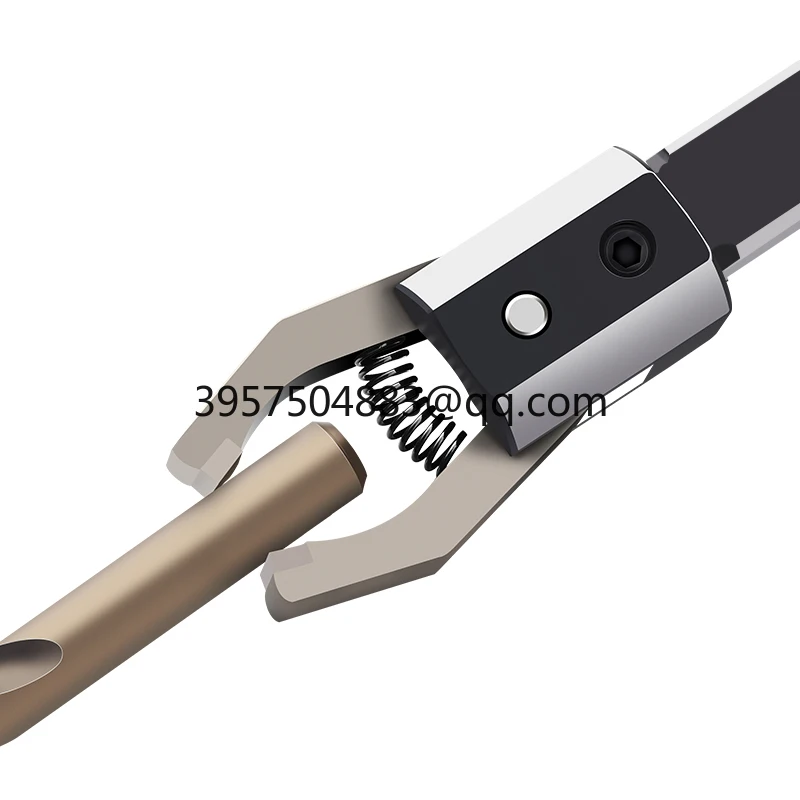 Numerical control lathe CNC automatic puller, straight handle puller, feeding clip, square handle round handle with alloy jaw