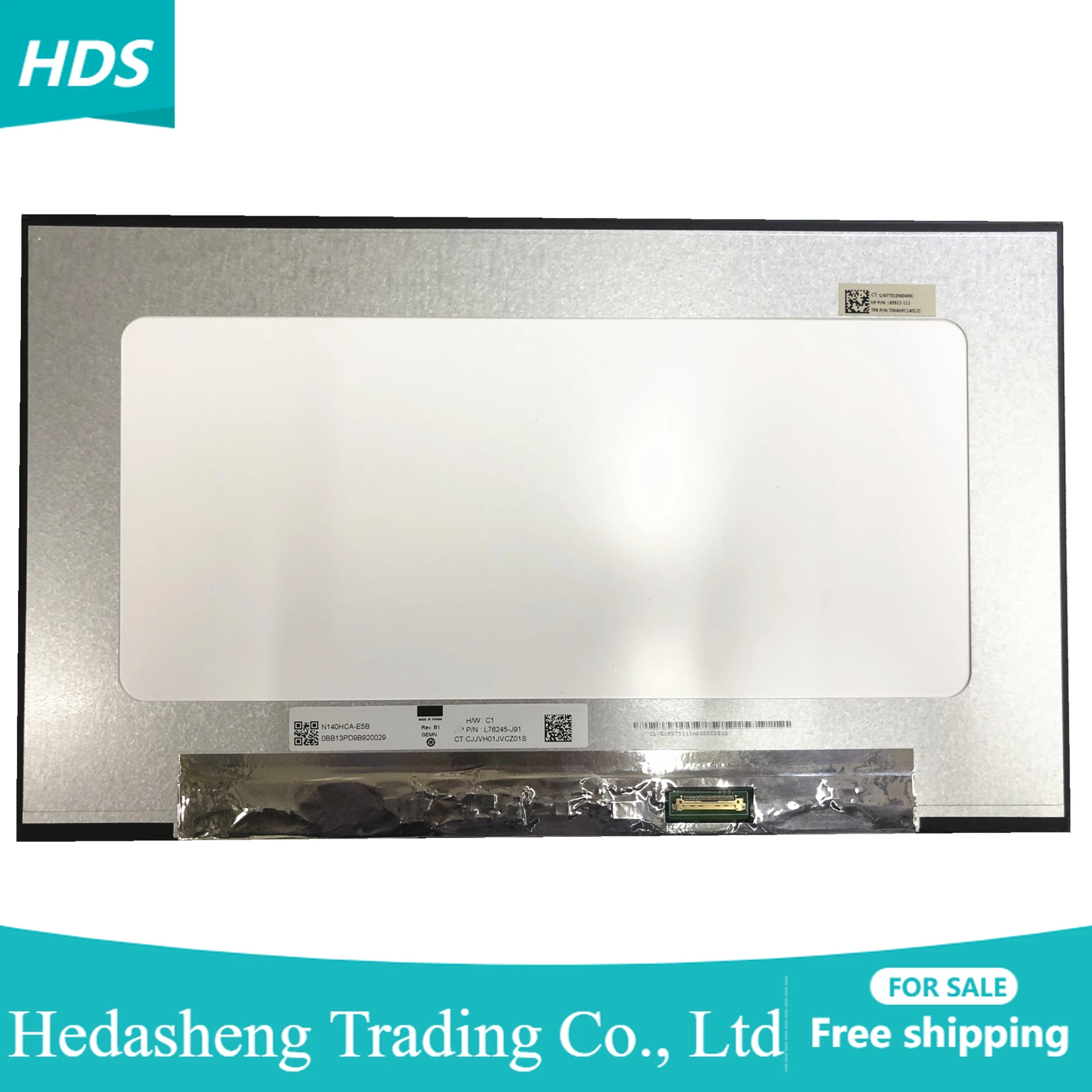 

N140HCA-E5B Rev B1 fit N140HCA-E5C NV140FHM-N4U NV140FHM-N4F N140HCE-G53 N140HCE-ET2 EDP 30PIN Laptop LCD Screen