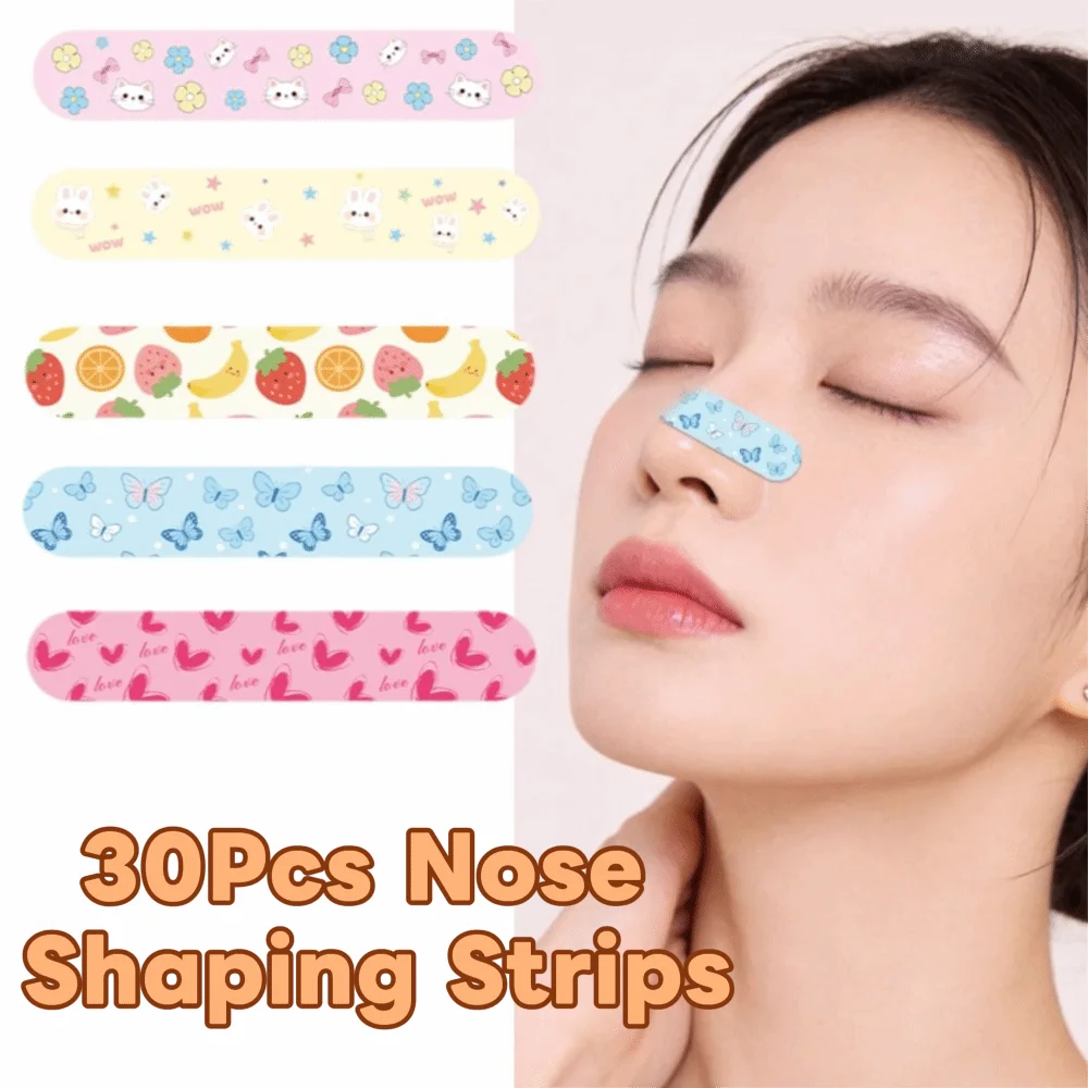 16D Memory Support Nose Shaping Strips Refined Nose Shape Reshape Nose Wings Slimming Stickers Self-shaping Bridge Lifting Up