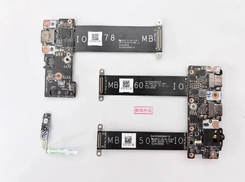 ORIGINAL STOCK USB BOARD FOR LENOVO Yoga Slim 9-14ITL05 AUDIO BOARD POWER BUTTON SWITCH Type-c NS-D083 NS-D084 NS-D085