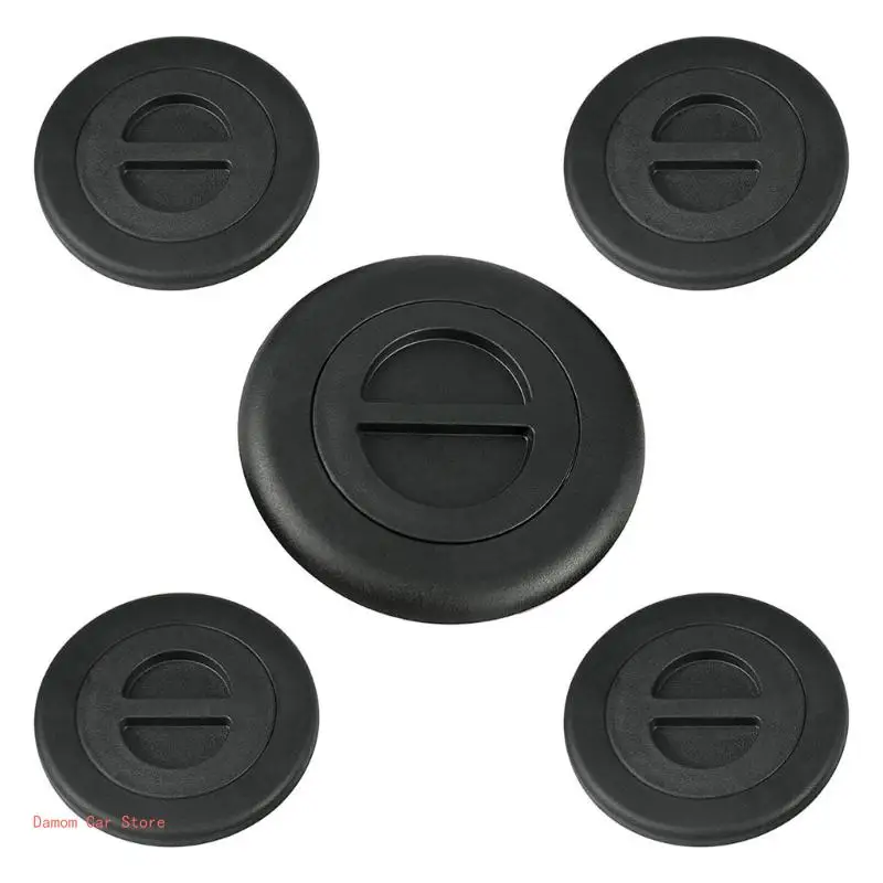 68225506AA 5PCS Car Wheel Gooseneck Bed Plugs Cover Kits For 2500 3500 2014-2019